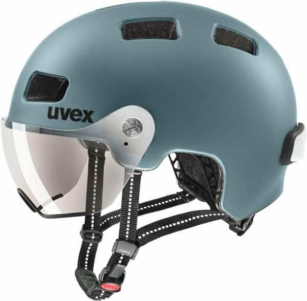 UVEX UVEX Rush Visor Deep Turquoise Matt 58-61 Kolesarska čelada
