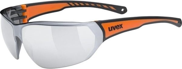 UVEX UVEX Sportstyle 204 Black/Orange/Silver Mirrored Kolesarska očala