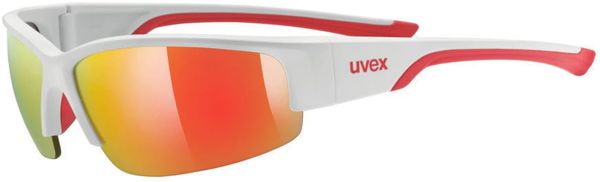 UVEX UVEX Sportstyle 215 White/Mat Red/Mirror Red Kolesarska očala