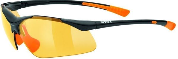 UVEX UVEX Sportstyle 223 Black/Orange/Litemirror Orange Kolesarska očala