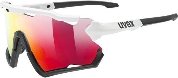 UVEX UVEX Sportstyle 228 White/Black/Red Mirrored Kolesarska očala