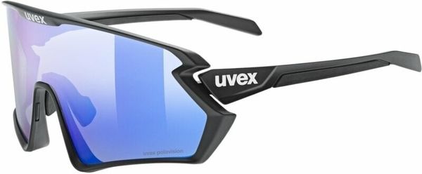 UVEX UVEX Sportstyle 231 2.0 P Black Matt Polavision Mirror Blue Kolesarska očala