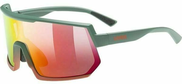 UVEX UVEX Sportstyle 235 Moss Grapefruit Mat/Red Mirrored Kolesarska očala