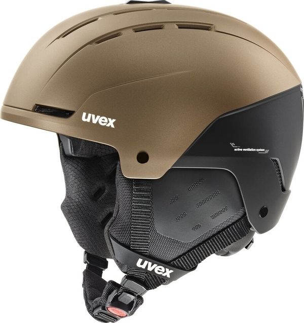 UVEX UVEX Stance Brown/Black Mat 51-55 cm Smučarska čelada