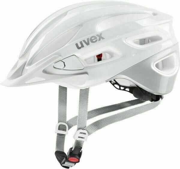 UVEX UVEX True White/Silver 52-55 Kolesarska čelada