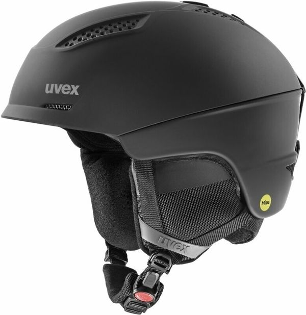 UVEX UVEX Ultra Mips Black Mat 55-59 cm Smučarska čelada