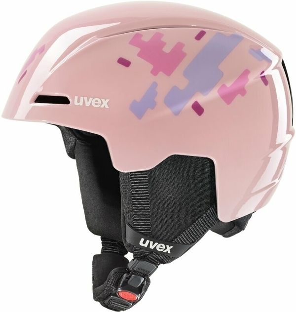 UVEX UVEX Viti Junior Pink Puzzle 51-55 cm Smučarska čelada