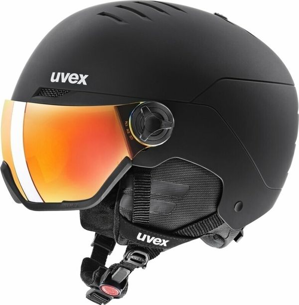 UVEX UVEX Wanted Visor Black Mat 58-62 cm Smučarska čelada