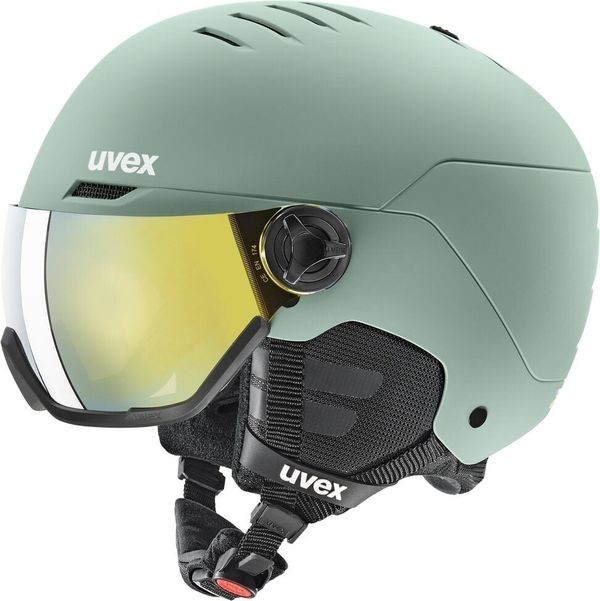 UVEX UVEX Wanted Visor Oxid Green Mat 54-58 cm Smučarska čelada