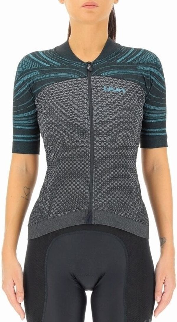 UYN UYN Coolboost OW Biking Lady Shirt Short Sleeve Jersey Star Grey/Curacao S
