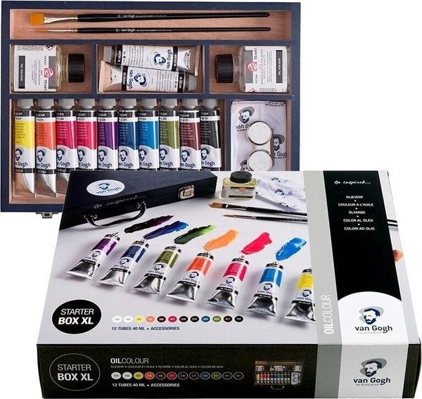 Van Gogh Van Gogh Starter Box XL Set oljnih barv 12 x 40 ml