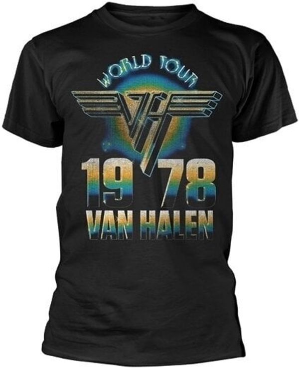 Van Halen Van Halen Majica World Tour '78 Unisex Black 2XL