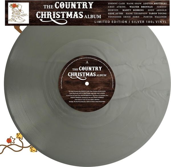 Various Artists Various Artists - The Country Christmas Album (Limited Edition) (Numbered) (Silver Coloured) (LP)