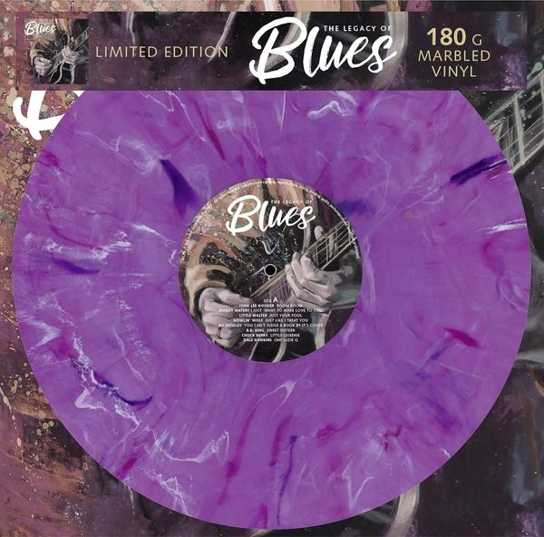 Various Artists Various Artists - The Legacy Of Blues (Limited Edition) (Numbered) (Purple Marbled Coloured) (LP)