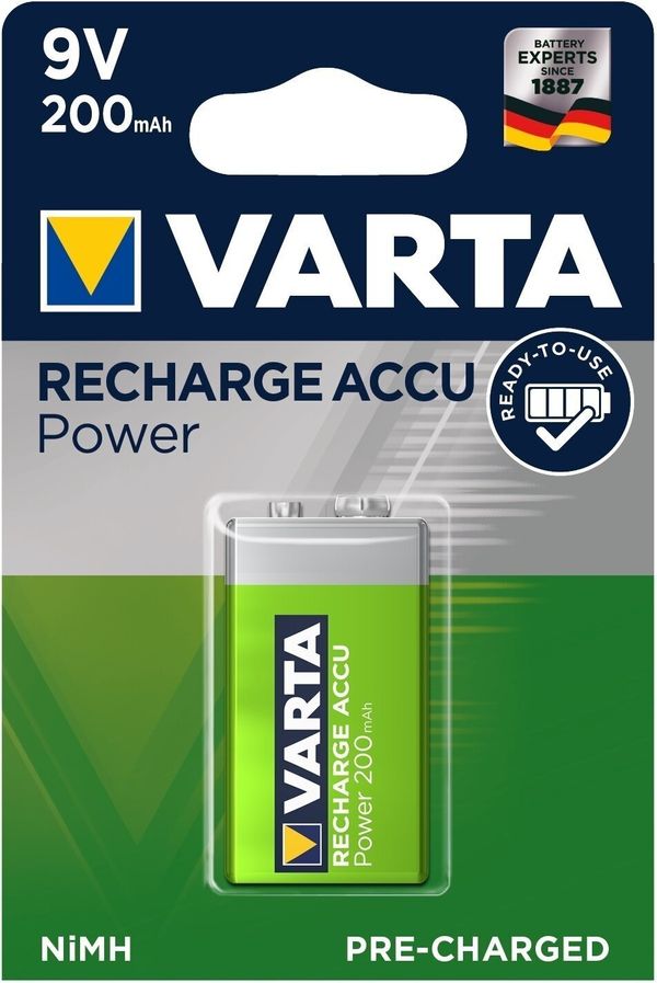 Varta Varta Recharge Accu Power 9V Baterija