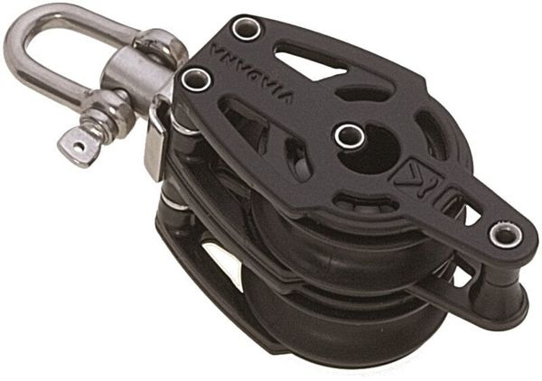 Viadana Viadana 38mm Composite Double Block Swivel with Shackle and Becket