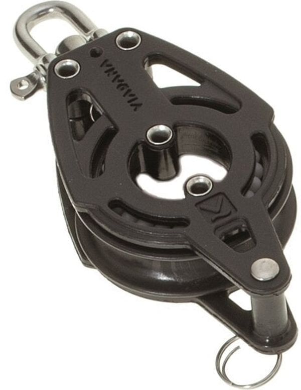 Viadana Viadana 57mm Composite Single Block Swivel with Shackle and Becket