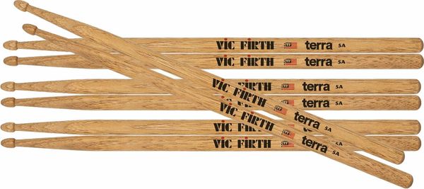 Vic Firth Vic Firth P5AT4PK American Classic Terra Series 4pr Value Pack Bobnarske palice