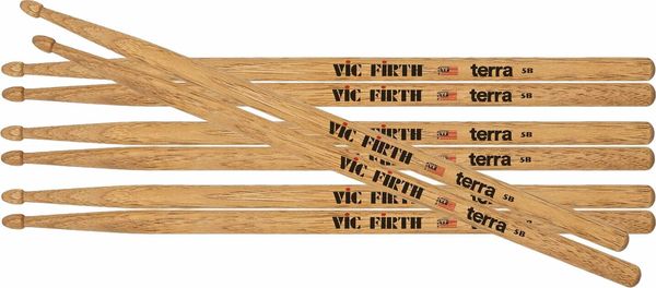 Vic Firth Vic Firth P5BT4PK American Classic Terra Series 4pr Value Pack Bobnarske palice