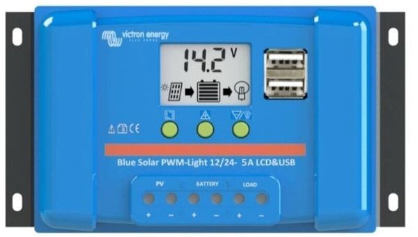 Victron Energy Victron Energy BlueSolar PWM-LCD 12/24V-5A