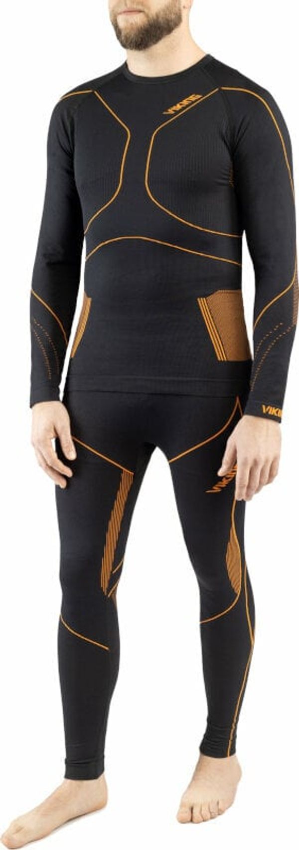 Viking Viking Bruno Set Base Layer Black XL Termo spodnje perilo