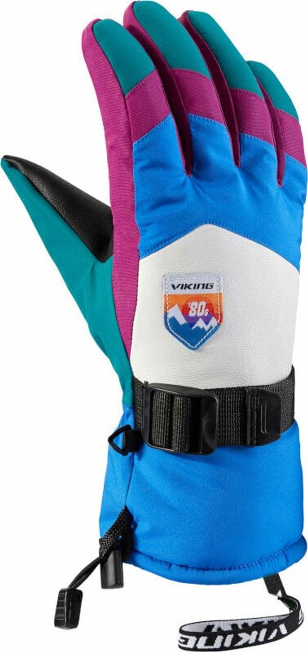 Viking Viking Cherry Lady Gloves Multicolour/White 5 Smučarske rokavice