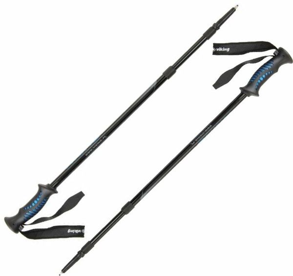 Viking Viking Kalio Black/Blue 65 - 135 cm Pohodniške palice