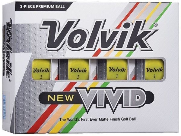 Volvik Volvik Vivid 2020 Golf Balls Yellow