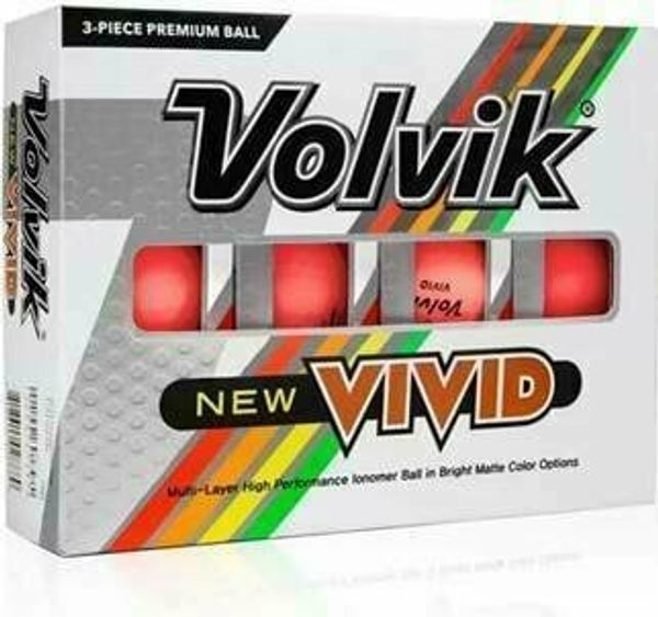 Volvik Volvik Vivid Golf Balls Pink