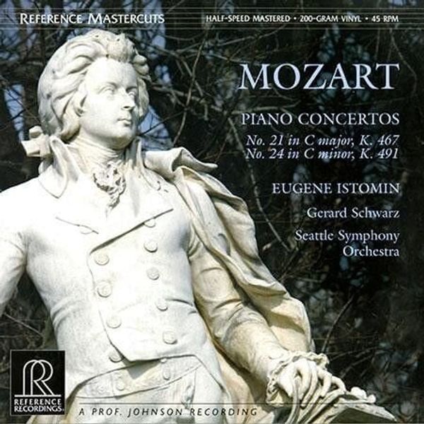 W.A. Mozart W.A. Mozart - Piano Concertos Nos 21 & 24 (200g) (2 LP)