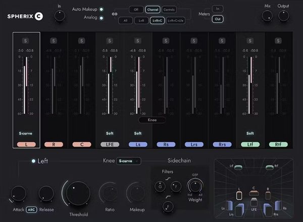 Waves Waves Spherix Immersive Compressor & Limiter (Digitalni izdelek)