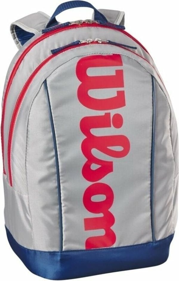 Wilson Wilson Junior Backpack Light Grey/Red-Blue Teniška torba