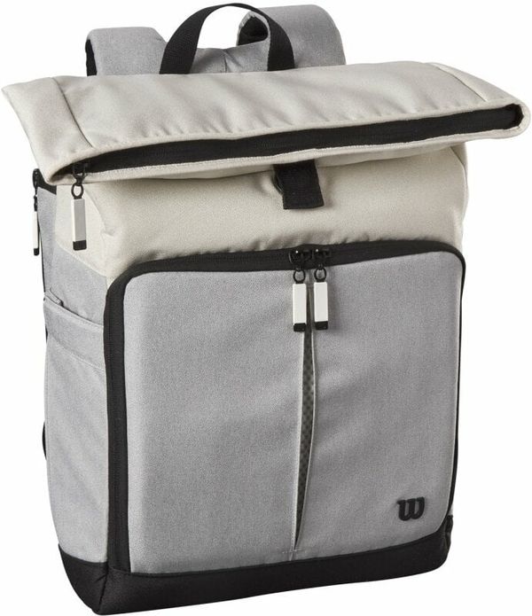 Wilson Wilson Lifestyle Foldover Backpack 2 Grey Blue Teniška torba