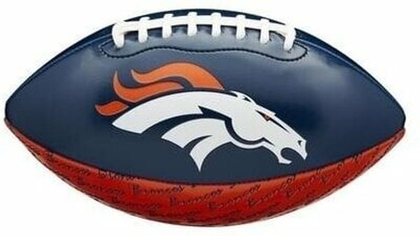 Wilson Wilson Mini NFL Team Blue/Orange Ameriški nogomet