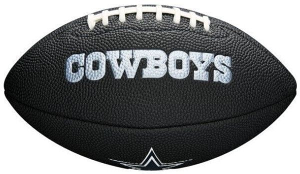 Wilson Wilson NFL Team Soft Touch Mini Dallas Cowboys Black Ameriški nogomet