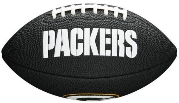 Wilson Wilson NFL Team Soft Touch Mini Green Bay Packers Black Ameriški nogomet