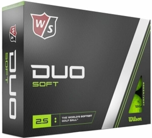 Wilson Staff Wilson Staff Duo Soft Golf Balls Green Standard Golf žogice