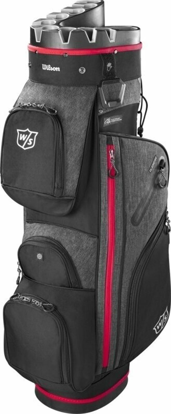 Wilson Staff Wilson Staff I Lock III Cart Bag Black/Red Golf torba Cart Bag