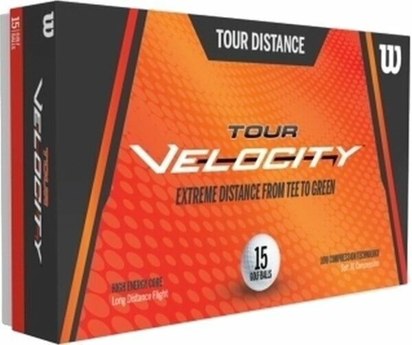 Wilson Staff Wilson Staff Tour Velocity Distance Golf Balls White Standard Golf žogice