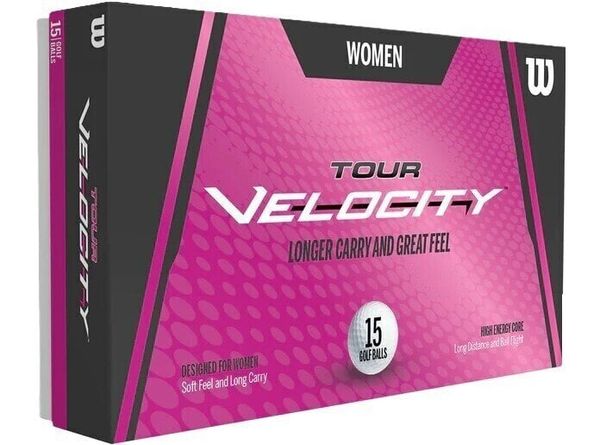 Wilson Staff Wilson Staff Tour Velocity Womens Golf Balls White Golf žogice