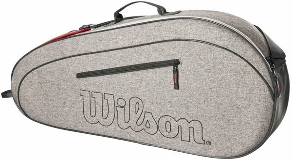 Wilson Wilson Team 3 Pack Heather Grey Team Teniška torba