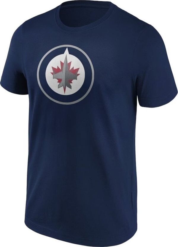 Winnipeg Jets Winnipeg Jets NHL Echo Tee Blue M Majica