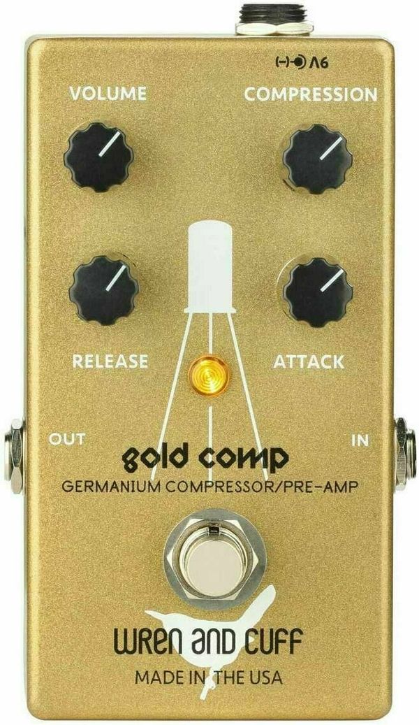 Wren and Cuff Wren and Cuff Gold Comp Germanium Compressor / Preamp Kitarski efekt