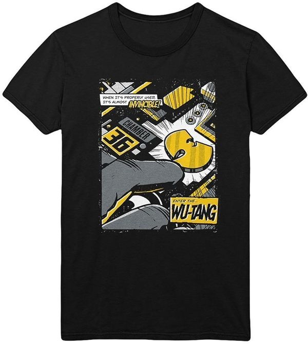 Wu-Tang Clan Wu-Tang Clan Majica Invincible Unisex Black 2XL