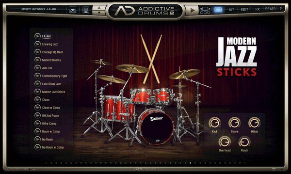 XLN Audio XLN Audio AD2: Modern Jazz Sticks (Digitalni izdelek)