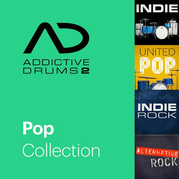 XLN Audio XLN Audio Addictive Drums 2: Pop Collection (Digitalni izdelek)