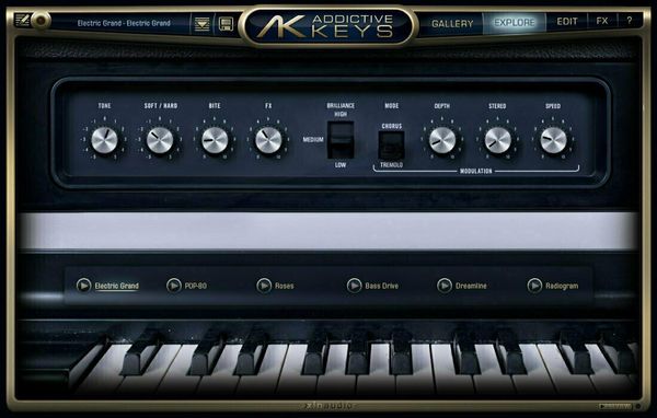 XLN Audio XLN Audio AK: Electric Grand (Digitalni izdelek)
