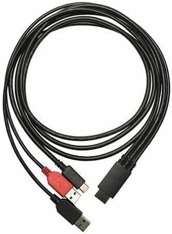 XPPen XPPen 3v1 cable Črna 20 cm USB kabel