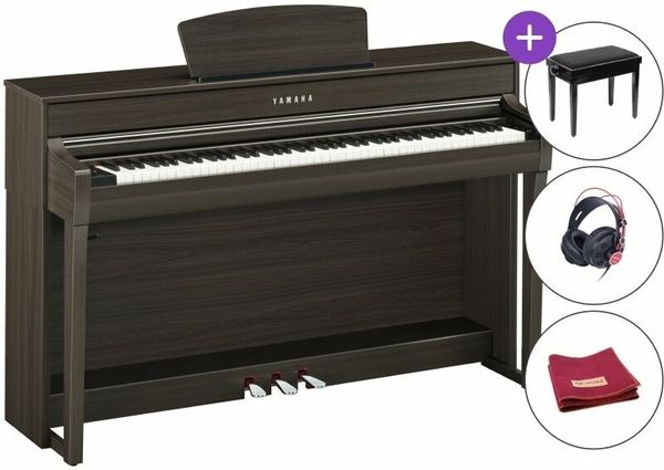 Yamaha Yamaha CLP-735 DW SET Dark Walnut Digitalni piano