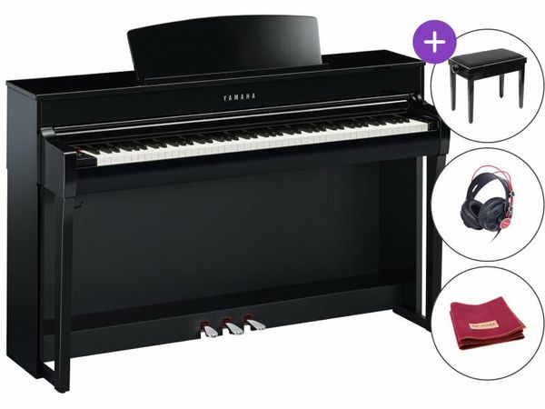 Yamaha Yamaha CLP-745 PE SET Polished Ebony Digitalni piano